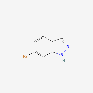 6-bromo-4,7-dimethyl-1H-indazole