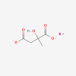 Potassium 2-hydroxy-2-methylbutanedioate