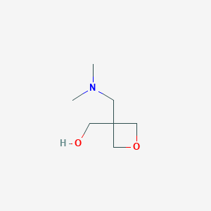 molecular formula C7H15NO2 B1505275 (3-((Dimethylamino)methyl)oxetan-3-YL)methanol CAS No. 42987-38-2