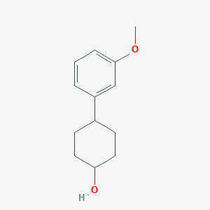 molecular formula C13H18O2 B1505276 4-(3-Methoxyphenyl)cyclohexan-1-ol CAS No. 55909-31-4