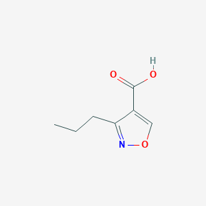 3-Propylisoxazole-4-carboxylic acid