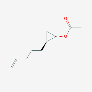 (1S,2S)-2-(pent-4-en-1-yl)cyclopropyl acetate