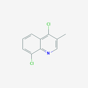 molecular formula C10H7Cl2N B1505282 4,8-Dichloro-3-methylquinoline CAS No. 39593-10-7