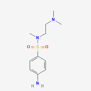 4-Amino-N-[2-(dimethylamino)ethyl]-N-methylbenzene-1-sulfonamide