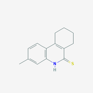 3-Methyl-7,8,9,10-tetrahydrophenanthridine-6-thiol