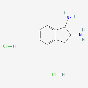2,3-dihydro-1H-Indene-1,2-diamine dihydrochloride