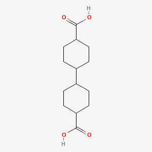 [1,1'-Bi(cyclohexane)]-4,4'-dicarboxylic acid