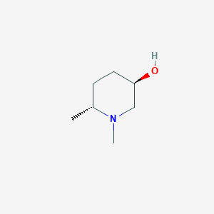 (3R,6R)-1,6-Dimethylpiperidin-3-ol