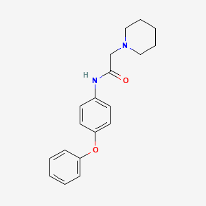 N-(4-Phenoxyphenyl)-2-(piperidin-1-yl)acetamide