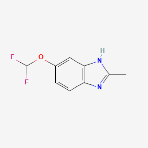 5-Difluoromethoxy-2-Methyl-1H-Benzoimidazole