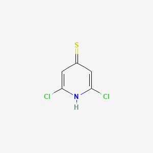 molecular formula C5H3Cl2NS B1505298 2,6-Dichloropyridine-4-thiol CAS No. 33256-13-2