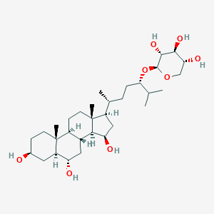 molecular formula C32H56O8 B150530 拉松苷 R1 CAS No. 350689-78-0