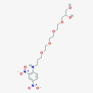 16-(2,4-Dinitroanilino)-4,7,10,13-tetraoxahexadecane-1,2-diol