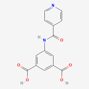 molecular formula C14H10N2O5 B15053037 5-(Isonicotinamido)isophthalic acid 