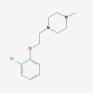 1-[2-(2-Bromophenoxy)ethyl]-4-methylpiperazine