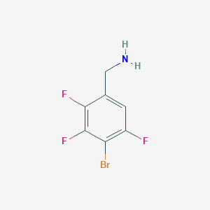 (4-Bromo-2,3,5-trifluorophenyl)methanamine