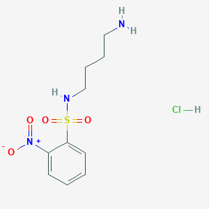 N-(2-Nitrobenzenesulfonyl)-1,4-diaminobutane hydrochloride