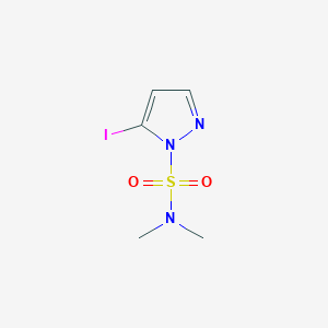 5-iodo-N,N-dimethyl-1H-pyrazole-1-sulfonamide