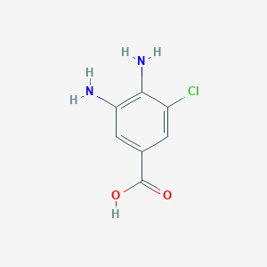 3,4-Diamino-5-chlorobenzoic acid