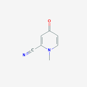 1-Methyl-4-oxo-1,4-dihydropyridine-2-carbonitrile