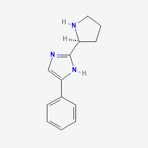 (S)-5-Phenyl-2-(pyrrolidin-2-yl)-1H-imidazole