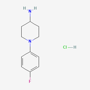 1-(4-Fluorophenyl)piperidin-4-amine hydrochloride