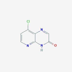 8-Chloropyrido[2,3-b]pyrazin-3(4H)-one