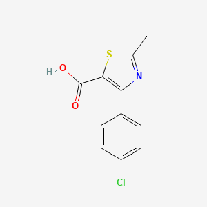 4-(4-Chlorophenyl)-2-methyl-1,3-thiazole-5-carboxylic acid