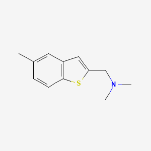 N,N-Dimethyl-1-(5-methylbenzo[b]thiophen-2-yl)methanamine