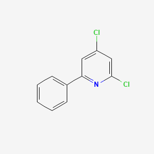 molecular formula C11H7Cl2N B15053231 2,4-Dichloro-6-phenylpyridine 