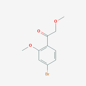 1-(4-Bromo-2-methoxyphenyl)-2-methoxyethan-1-one