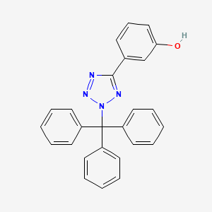 3-(2-Trityl-2H-tetrazol-5-YL)-phenol