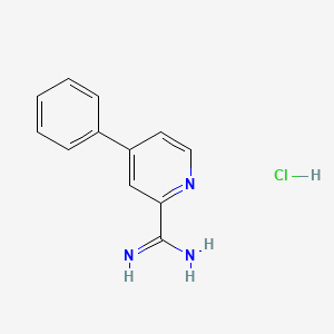 4-Phenylpicolinimidamide hydrochloride