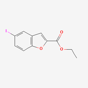 molecular formula C11H9IO3 B1505333 Ethyl 5-iodo-1-benzofuran-2-carboxylate CAS No. 929193-49-7