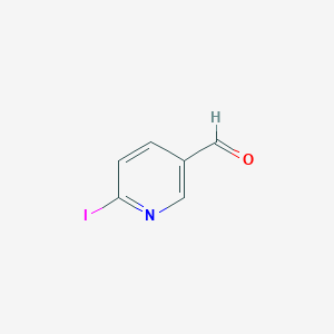 molecular formula C6H4INO B1505337 6-ヨードピリジン-3-カルバルデヒド CAS No. 817618-55-6