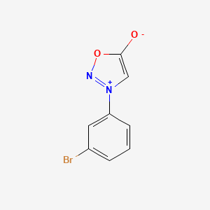 3-(3-Bromophenyl)-1,2,3-oxadiazol-3-ium-5-olate