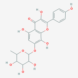 molecular formula C21H20O11 B150534 红景天苷 CAS No. 85571-15-9