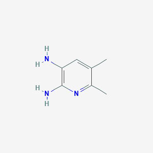 molecular formula C7H11N3 B1505340 5,6-Dimethylpyridine-2,3-diamine CAS No. 98432-14-5