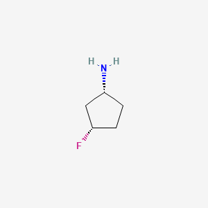 (1R,3S)-3-fluorocyclopentan-1-amine