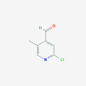 2-Chloro-5-methylpyridine-4-carboxaldehyde