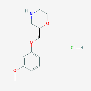 (R)-2-((3-Methoxyphenoxy)methyl)morpholine hydrochloride