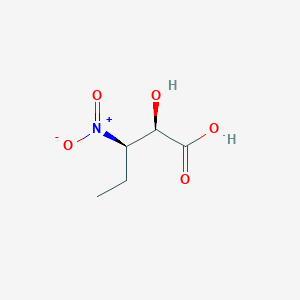 (2R,3R)-2-Hydroxy-3-nitropentanoic acid