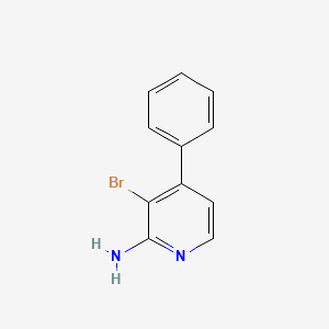 molecular formula C11H9BrN2 B1505347 3-Bromo-4-phenylpyridin-2-amine CAS No. 680221-59-4