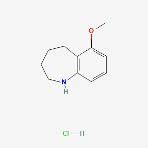 6-Methoxy-2,3,4,5-tetrahydro-1h-benzo[b]azepine hydrochloride