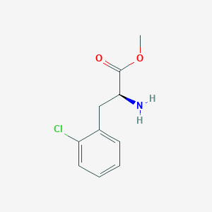 molecular formula C10H12ClNO2 B1505352 Methyl (2S)-2-amino-3-(2-chlorophenyl)propanoate 
