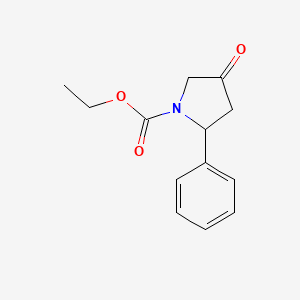 Ethyl 4-oxo-2-phenylpyrrolidine-1-carboxylate