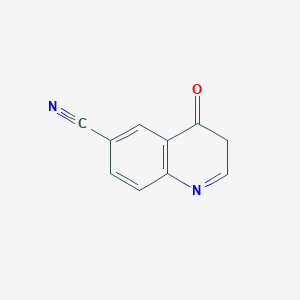 molecular formula C10H6N2O B1505358 4-Oxo-3,4-dihydroquinoline-6-carbonitrile CAS No. 304904-62-9