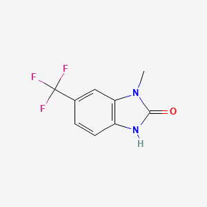 1-Methyl-6-(trifluoromethyl)-1,3-dihydro-2H-benzo[d]imidazol-2-one