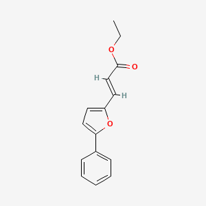 Ethyl 3-(5-phenylfuran-2-yl)acrylate