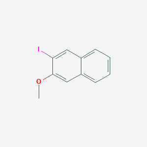 molecular formula C11H9IO B1505363 2-Iodo-3-methoxynaphthalene CAS No. 795278-91-0